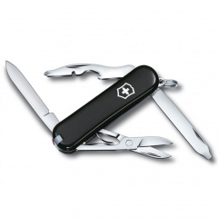 Складной нож Victorinox Rambler 58 мм 10 функций Черный (0.6363.3) Оріхів
