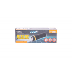 Фонарь с регулировкой фокуса MASTERTOOL 103х31 мм LED 3xAAA ABS 94-0801 Хмельницький