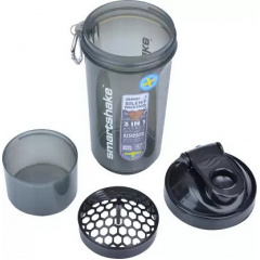 Шейкер спортивний Smartshake Original2GO 600ml Dark Gray Орехов