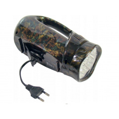 Аккумуляторный светильник Terra 13 LED Черно-зелёный Кушугум