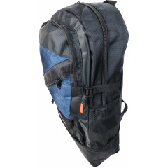 Рюкзак туристический Caslon Черный с синим (S9802 black blue) Гуляйполе