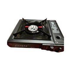 Портативная туристическая газовая плита с пьезоподжигом Arise Portable gas stove c пластиковым кейсом Киев