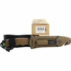 Нож Ganzo G8012V2 Коричневый (1047-G8012V2-DY) Доманівка