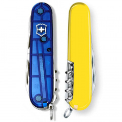 Складной нож Victorinox Huntsman Ukraine Сине-желтый (1.3713.T2.8) Київ