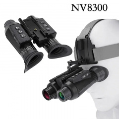 Бинокль ночного видения NV8300 Super Light HD 4K (до 500м) + крепление FMA L4G24 на шлем + карта 64Гб Доманёвка
