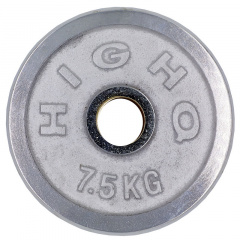 Блины (диски) хромированные HIGHQ SPORT ТА-1838 7,5кг Хром Буча