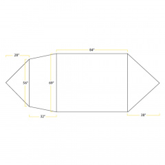Палатка Sierra Designs Convert 3 Синий-Желтый Черкассы