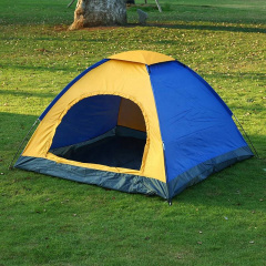 Палатка туристическая Camping Spot 2х1.5х1.1 м Желто-синий Ровно