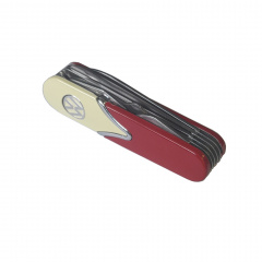 Складной нож Volkswagen Licences Multi FCT Knife 10 инструментов Желто-красный (40610042YERE) Вінниця