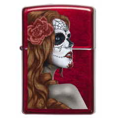Зажигалка бензиновая Zippo Day Of Dead Girl (28830) Бровари