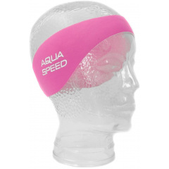 Повязка для плавания Aqua Speed Neoprene Earband JR 50 - 55 см 6109 Розовая (178-03) Львів