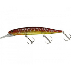 Воблер Imakatsu Gekiasa III IK Jerk 130SP 130mm 21.0g Коричневый/Желтый (1013-1452.16.01) Бородянка