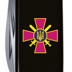 Складной нож Victorinox Climber Army Эмблема СВ ВСУ 91 мм (1.3703.3_W0020u) Кушугум