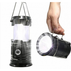 Фонарь для кемпинга с солнечной батареей 2в1 BioLite Camp Solar Lantern раскладной Black - 2 штуки Черкаси
