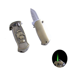 Зажигалка газовая с ножом турбо пламя Пиратский корабль STAR №4585-3 (10519-hbr) Ужгород