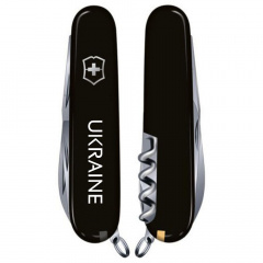 Складной нож Victorinox Spartan Ukraine 91 мм 12 функций Ukraine (1.3603.3_T0140u) Вінниця
