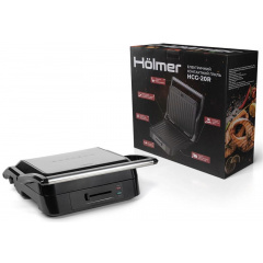 Гриль Holmer HCG-20R 30х23 см серый черный Луцьк