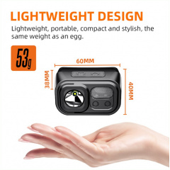 Фонарь налобный аккумуляторный SuperFire HL23-S 350 Lumen IP44 Black Косів