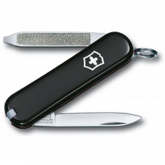 Складной нож Victorinox Escort 58 мм 6 фунуций Черный (0.6123.3) Ладан