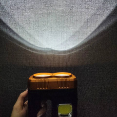 Ручной светодиодный фонарь на солнечной батарее X-Balog 2LED-27COB USB Куп'янськ