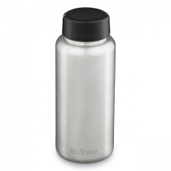 Бутылка для воды Klean Kanteen Wide Loop Cap 1182 мл Стальной (1017-1009495) Луцьк