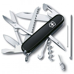 Складной нож Victorinox Huntsman 91 мм 18 функций Черный (1.3715.3) Михайловка