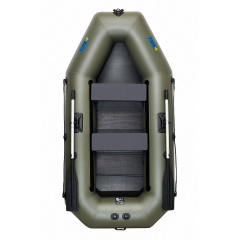 Лодка пвх надувная гребная двухместная ΩMega 260LS PS хаки Кам'янка-Дніпровська
