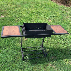 Мангал ЖарОК 145х40х90 см Черный (1657385471) Петрово