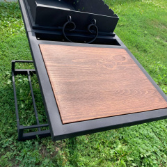 Мангал ЖарОК 145х40х90 см Черный (1657385471) Петрово