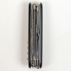 Складной нож Victorinox Huntsman Mat Черный матовый лак с желтым лого (1.3713.3_M0008p) Черноморск
