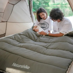 Спальник Naturehike LD250 CNK2300SD016 Темно-зелёный (1047-6976023921797) Винница