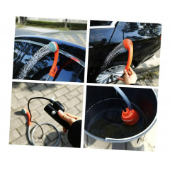 Аккумуляторный переносной душ SUNROZ Portable Shower Upgrade 2200 mAh Оранжевый (SUN4017_2) Михайловка