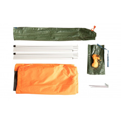 Тент туристический со стойками Tramp Lite Tent Оранжевый TLT-011 Іршава
