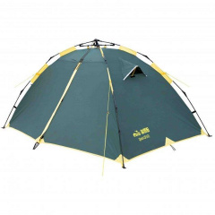 Палатка с автоматическим каркасом Tramp Quick 3 v2 TRT-097 green Братское
