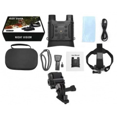 Прибор бинокуляр ночного видения MPM NV8160 до 400 м с креплением на голову и шлем Самбор