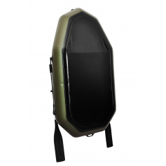 Лодка пвх надувная гребная одноместная ΩMega 190LS PS хаки Київ