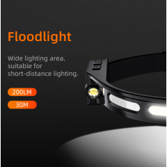 Фонарь налобный сенсорний аккумуляторный HL76 SuperFire 300 Lumen Черновцы