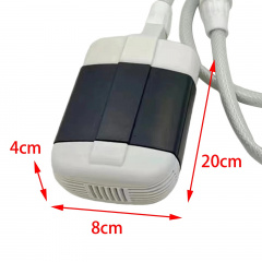 Аккумуляторный переносной душ RIAS Portable Outdoor Shower с помпой White Косів
