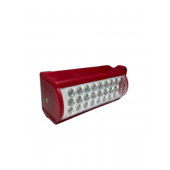 Фонарь-повербанк переносной аккумуляторный Almana KP-6324 24 LED Красный (1937276309) Гуляйполе