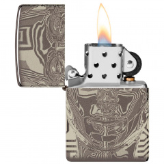 Зажигалка бензиновая Zippo 3D Metal Head Design (46357) Днепр