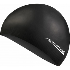 Шапочка для плавания Aqua Speed Soft Latex Черный One Size (1000-122-07) Ворожба