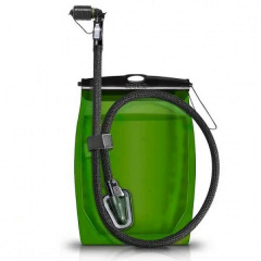 Питьевая система Source Kangaroo Collapsible Canteen 1 L Black/Green (1004-4301550101) Самбір