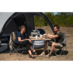 Стол Easy Camp Furniture Menton L 70х100х50-68 см Бежево-песочный (1046-540028) Винница