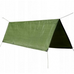 Тент тактический Mil-Tec ABDECKPLANE PE 480x600 см олива 14241401 Київ
