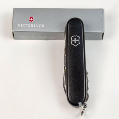 Складной нож Victorinox Huntsman Mat Черный матовый лак (1.3713.3_M0007p) Київ
