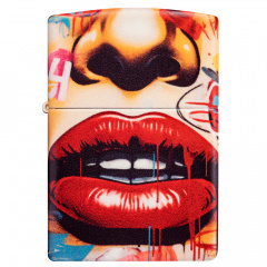 Зажигалка бензиновая Zippo Street Art Face Design (46257) Покровськ