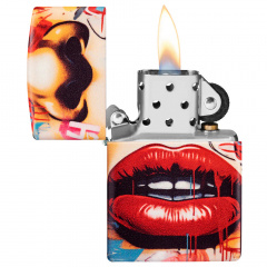 Зажигалка бензиновая Zippo Street Art Face Design (46257) Покровськ