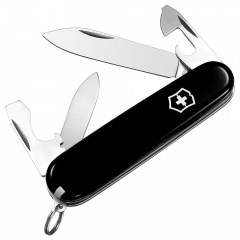 Складной нож Victorinox Recruit 84 мм 10 функций Черный (0.2503.3) Ковель