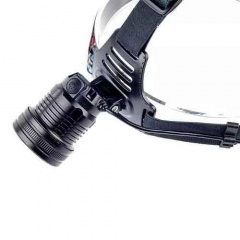 Налобный фонарь XQ-172-T6+COB 2x18650 zoom ЗП microUSB Box Feel Fit Нове