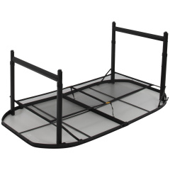 Стол Bo-Camp Northgate Oval 150x80 см Black Grey (1404188) Южноукраинск